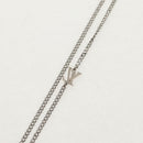 LOUIS VUITTON Necklace LV Collier Rabbit Necklace metal Silver LV Auth 128541M-14