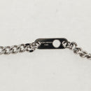 LOUIS VUITTON Necklace LV Collier Rabbit Necklace metal Silver LV Auth 128541M-16