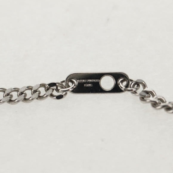 LOUIS VUITTON Necklace LV Collier Rabbit Necklace metal Silver LV Auth 128541M