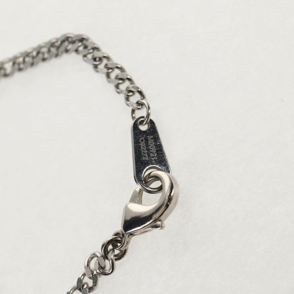 LOUIS VUITTON Necklace LV Collier Rabbit Necklace metal Silver LV Auth 128541M