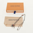LOUIS VUITTON Necklace LV Collier Rabbit Necklace metal Silver LV Auth 128541M-12