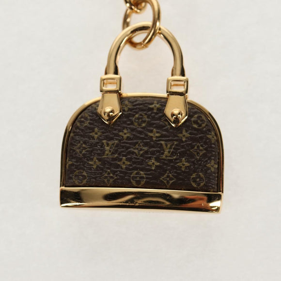 LOUIS VUITTON Monogram Iconic Alma Charm Bag Charm M01799 LV Auth 128542M