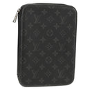 LOUIS VUITTON Monogram Eclipse iPad cover box iPad Case M61870 LV Auth 128544M-1
