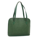 LOUIS VUITTON Epi Lussac Shoulder Bag Green M52284 LV Auth 128573-1