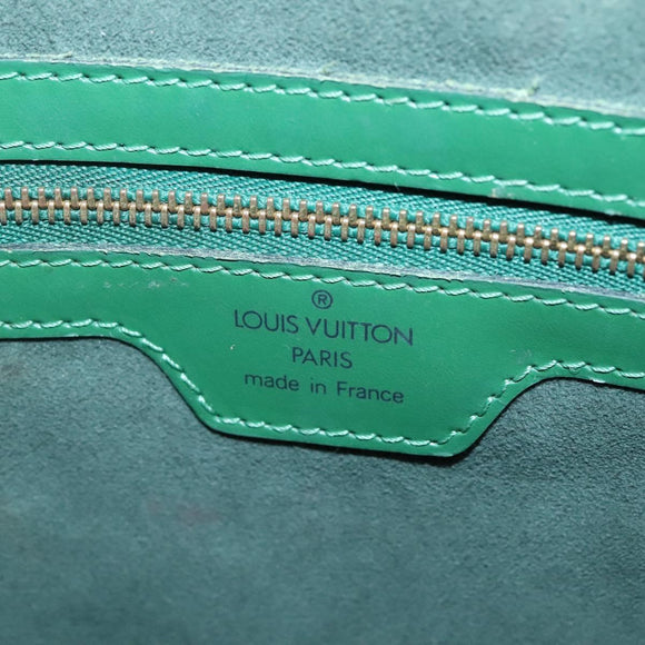 LOUIS VUITTON Epi Lussac Shoulder Bag Green M52284 LV Auth 128573