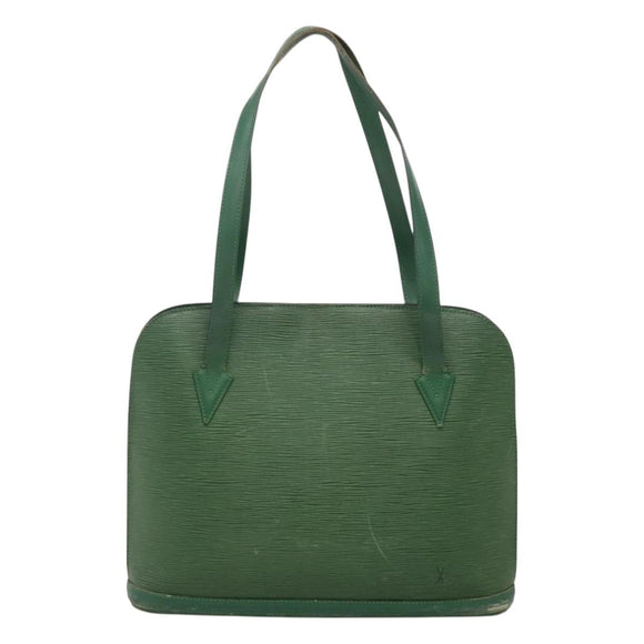 LOUIS VUITTON Epi Lussac Shoulder Bag Green M52284 LV Auth 128573