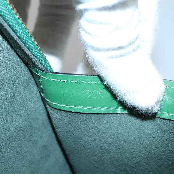LOUIS VUITTON Epi Lussac Shoulder Bag Green M52284 LV Auth 128573