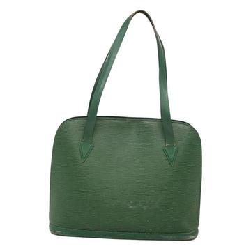 LOUIS VUITTON Epi Lussac Shoulder Bag Green M52284 LV Auth 128573 - 0