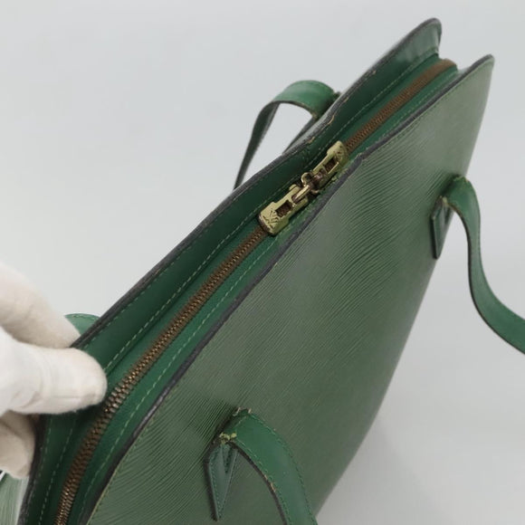 LOUIS VUITTON Epi Lussac Shoulder Bag Green M52284 LV Auth 128573