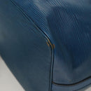 LOUIS VUITTON Epi Petit Noe Shoulder Bag Blue M44105 LV Auth 128576-16