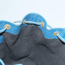 LOUIS VUITTON Epi Petit Noe Shoulder Bag Blue M44105 LV Auth 128576-18