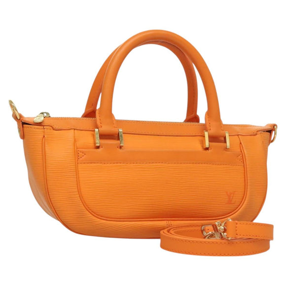 LOUIS VUITTON Epi Danura PM Shoulder Bag 2Way Orange Mandarin M5891H Auth 128579
