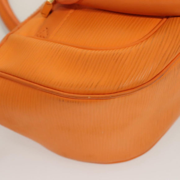 LOUIS VUITTON Epi Danura PM Shoulder Bag 2Way Orange Mandarin M5891H Auth 128579