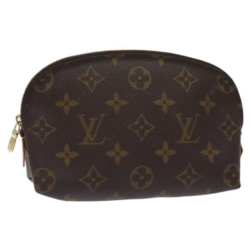 LOUIS VUITTON Monogram Pochette Cosmetic PM Cosmetic Pouch M47515 LV Auth 128595