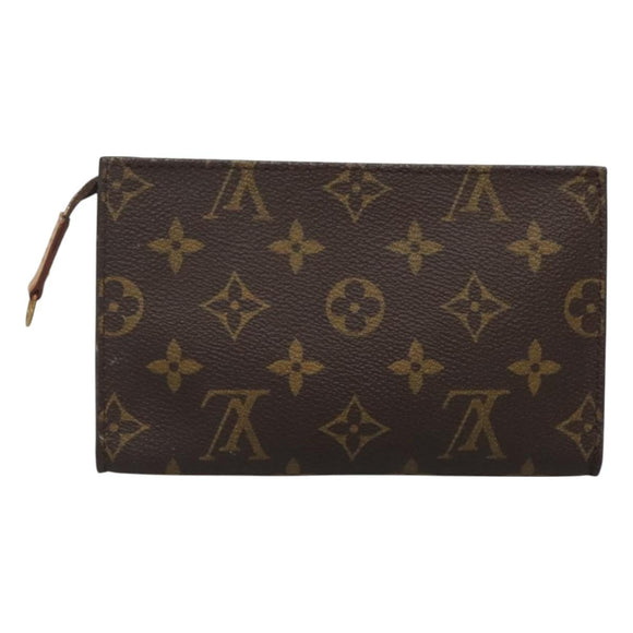 LOUIS VUITTON Monogram Bucket PM Accessory Pouch LV Auth 128596