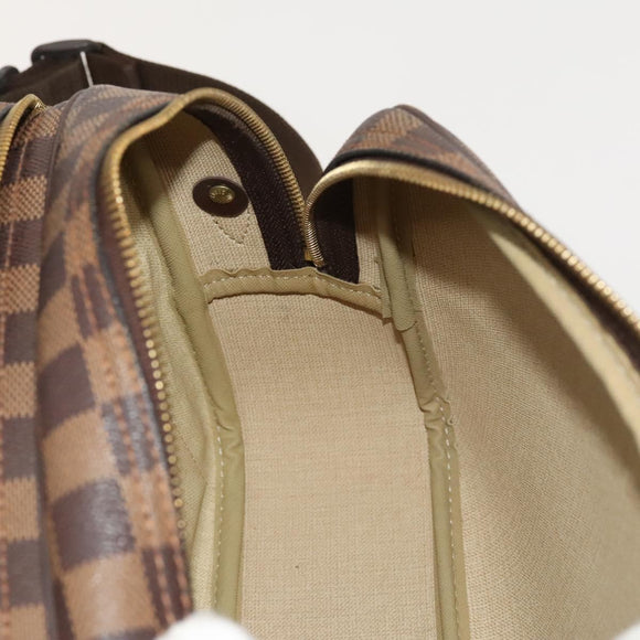 LOUIS VUITTON Damier Ebene Reporter PM Shoulder Bag N45253 LV Auth 128598