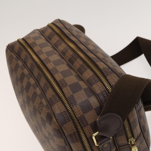 LOUIS VUITTON Damier Ebene Reporter PM Shoulder Bag N45253 LV Auth 128598