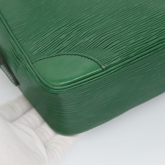 LOUIS VUITTON Epi Trocadero 27 Shoulder Bag Green M52314 LV Auth 128600