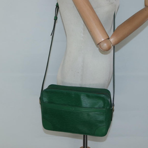 LOUIS VUITTON Epi Trocadero 27 Shoulder Bag Green M52314 LV Auth 128600