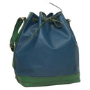LOUIS VUITTON Epi Noe Shoulder Bag Bicolor Green Blue M44044 LV Auth 128621-1