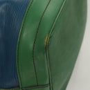 LOUIS VUITTON Epi Noe Shoulder Bag Bicolor Green Blue M44044 LV Auth 128621-15