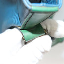 LOUIS VUITTON Epi Noe Shoulder Bag Bicolor Green Blue M44044 LV Auth 128621-12