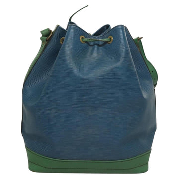 LOUIS VUITTON Epi Noe Shoulder Bag Bicolor Green Blue M44044 LV Auth 128621 - 0