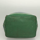 LOUIS VUITTON Epi Noe Shoulder Bag Bicolor Green Blue M44044 LV Auth 128621-5