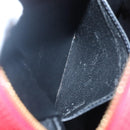 LOUIS VUITTON Epi Danube Shoulder Bag Red M45637 LV Auth 128624-10