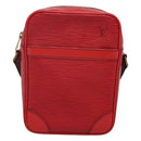 LOUIS VUITTON Epi Danube Shoulder Bag Red M45637 LV Auth 128624-13