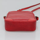 LOUIS VUITTON Epi Danube Shoulder Bag Red M45637 LV Auth 128624-5