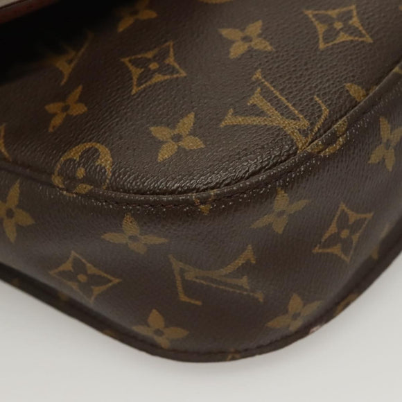 LOUIS VUITTON Monogram Saint Cloud GM Shoulder Bag M51242 LV Auth 128627