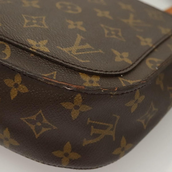 LOUIS VUITTON Monogram Saint Cloud GM Shoulder Bag M51242 LV Auth 128627