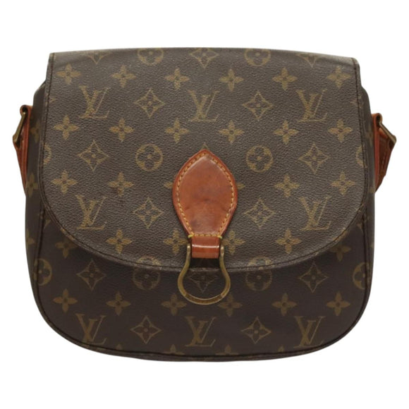 LOUIS VUITTON Monogram Saint Cloud GM Shoulder Bag M51242 LV Auth 128627