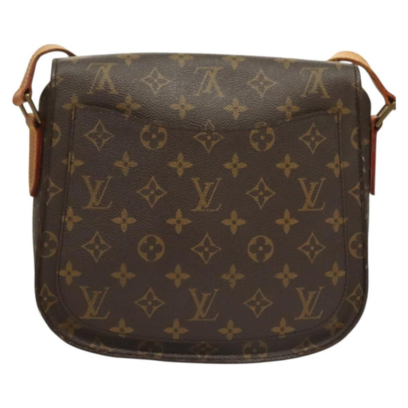 LOUIS VUITTON Monogram Saint Cloud GM Shoulder Bag M51242 LV Auth 128627