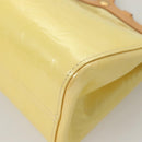 LOUIS VUITTON Monogram Vernis Roxbury Drive Hand Bag Perle M91374 LV Auth 128630-14