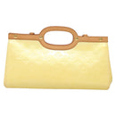 LOUIS VUITTON Monogram Vernis Roxbury Drive Hand Bag Perle M91374 LV Auth 128630-2
