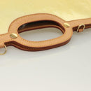 LOUIS VUITTON Monogram Vernis Roxbury Drive Hand Bag Perle M91374 LV Auth 128630-7