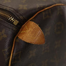LOUIS VUITTON Monogram Keepall 55 Boston Bag M41424 LV Auth 128652-17