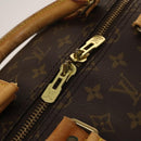 LOUIS VUITTON Monogram Keepall 55 Boston Bag M41424 LV Auth 128652-18