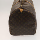 LOUIS VUITTON Monogram Keepall 55 Boston Bag M41424 LV Auth 128652-3