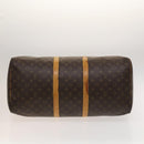 LOUIS VUITTON Monogram Keepall 55 Boston Bag M41424 LV Auth 128652-5