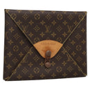 LOUIS VUITTON Monogram Visionaire Briefcase M99045 LV Auth 128672-1