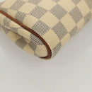 LOUIS VUITTON Damier Azur Eva Shoulder Bag 2way N55214 LV Auth 128674-8