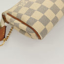 LOUIS VUITTON Damier Azur Eva Shoulder Bag 2way N55214 LV Auth 128674-16