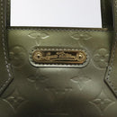 LOUIS VUITTON Monogram Vernis Wilshire PM Bag Gris Art Deco M91627 Auth 128675-17