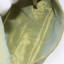 BOTTEGA VENETA INTRECCIATO Shoulder Bag Nylon Green Auth 128679-11