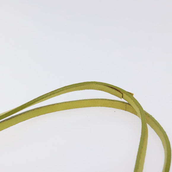 BOTTEGA VENETA INTRECCIATO Shoulder Bag Nylon Green Auth 128679