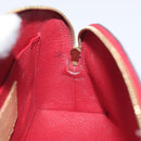 LOUIS VUITTON Vernis Pochette Cosmetic PM Rouge Grunadine M91746 LV Auth 128683-17