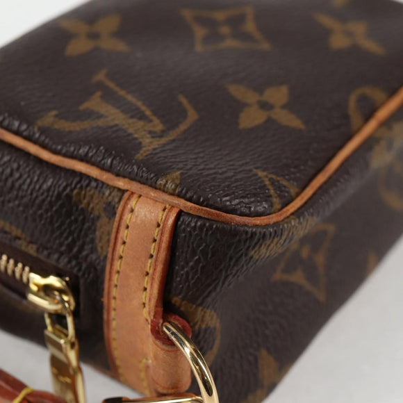 LOUIS VUITTON Monogram Trousse Wapity Pouch M58030 LV Auth 128685V